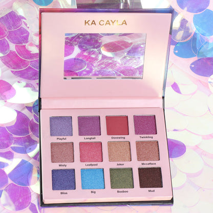 Creative 12-Color Eye Shadow Palette