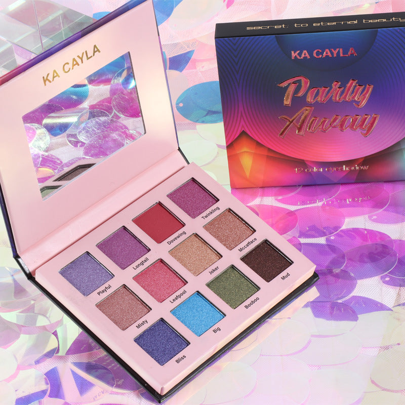 Creative 12-Color Eye Shadow Palette