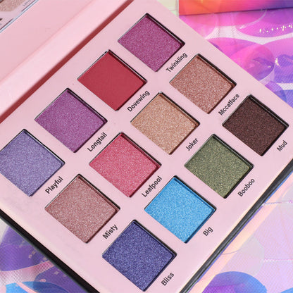 Creative 12-Color Eye Shadow Palette